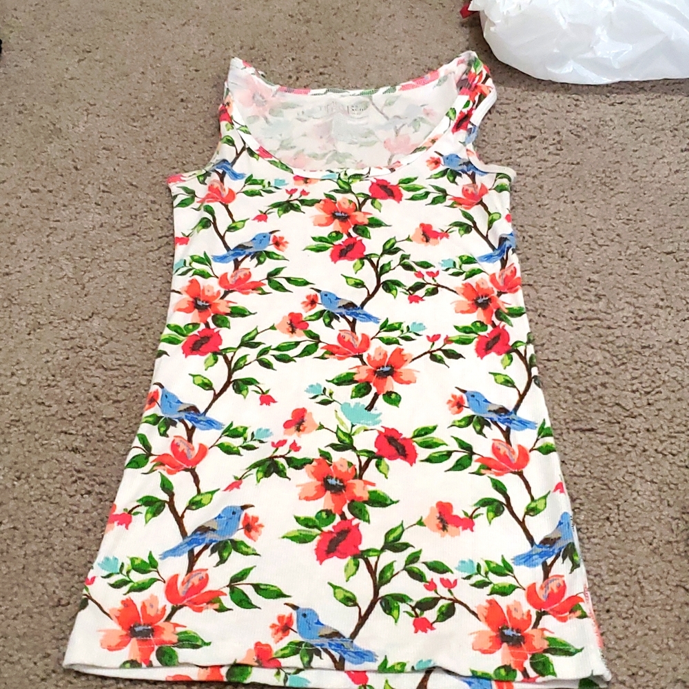 Floral Tank Top